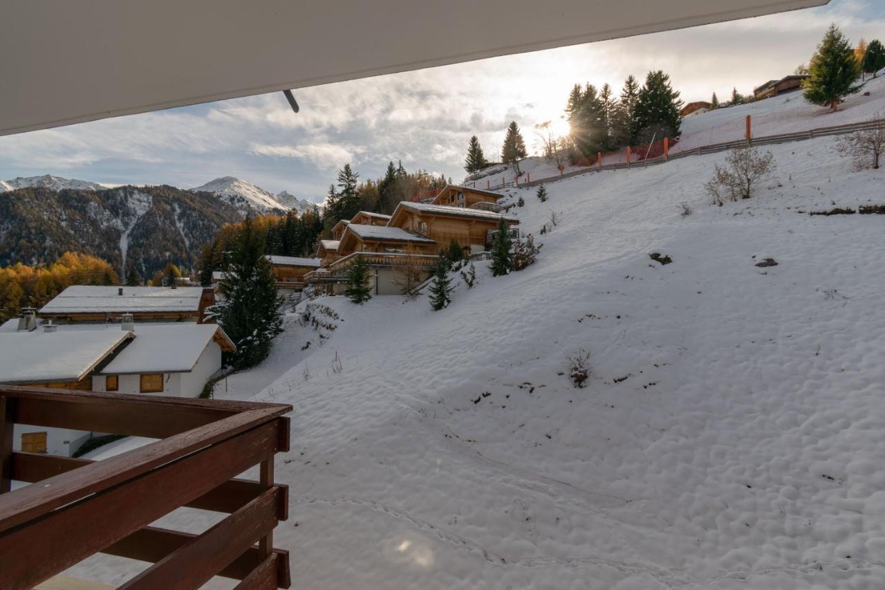 Apartment Mont-Parrain La Tzoumaz Dış mekan fotoğraf