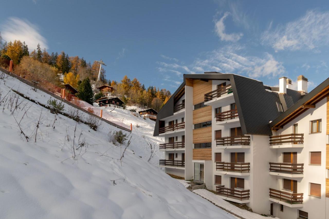 Apartment Mont-Parrain La Tzoumaz Dış mekan fotoğraf